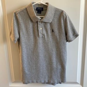 Boys gray Polo
